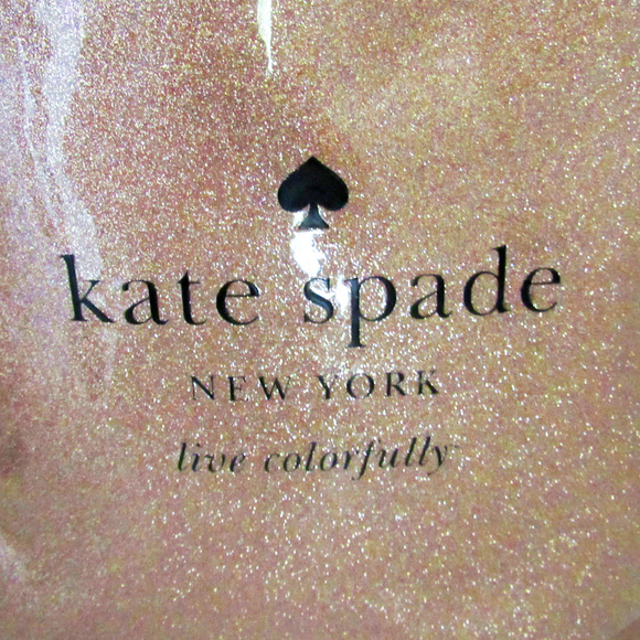Kate Spade Rose Gold Glitter Large Tote Bag - Picture 3 of 5